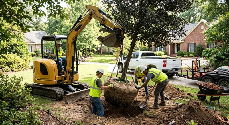 Magnolia Tree Planting in Honolulu, HI
